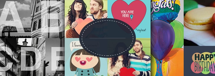 100+ Collage & Card Templates